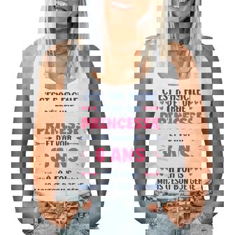 Enfant Humour Fille 8 Ans Enfant Princesse Anniversaire 8 Ans Débardeur pour femme - Cadeauxyz