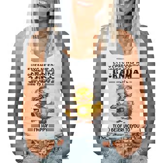 Everyone Needs A Smartass Sarcastic Grandma Duck Sayin Women Tank Top - Monsterry