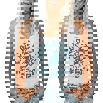 Floral Radicalized By Basic Decency Feminist Activist Women Tank Top - Seseable