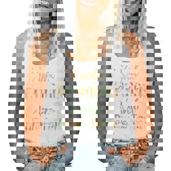 Crunchy Mama Kinda Crunchy Kinda Drive-Thru Women Tank Top | Mazezy