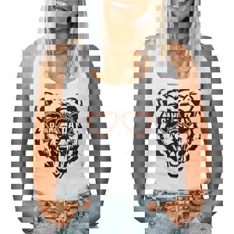 Game Day Bear Women Tank Top - Thegiftio