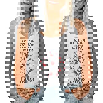 Ladybugs Lover Just A Girl Who Loves Ladybugs Women Tank Top | Mazezy