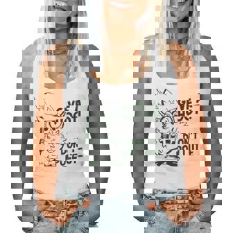 Owl Pun Don't Pollute Apparel Give A Hoot Apparel Women Tank Top - Monsterry