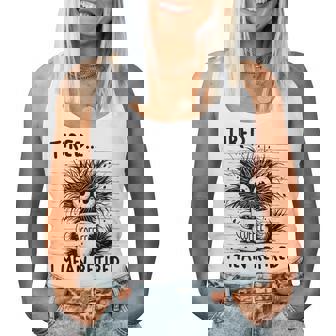 Retired Cat & Coffee Humor Retirement 2026 Women Tank Top | Seseable FR