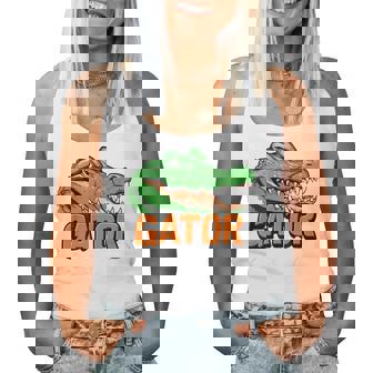 Gator Girl Florida Alligator Souvenir Home State Womens Women Tank Top - Thegiftio