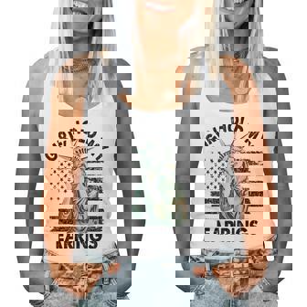 Girl Hold My Earrings Protest Political Activism Women Tank Top - Thegiftio