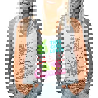 This Girl Loves Robux And Cupcakes Gamer Girl Women Tank Top | Seseable CA