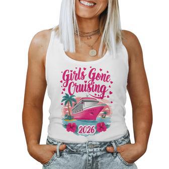 Girls Gone Cruising 2026 Cruise Vacation Bestie Women Women Tank Top - Thegiftio