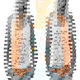 God Says I Am Volleyball T N Girls Christian Christ Women Tank Top - Monsterry