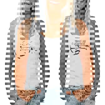 Guitarra Y Baile Cuello Camiseta sin mangas para mujer - Regaloses