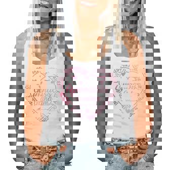 Gymnastics Grandma Heart Gymnast Grandma Matching Family Women Tank Top - Thegiftio