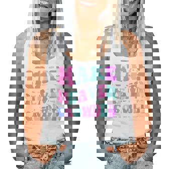 Make Heaven Crowded Cute Christian N Girl Jesus Love You Women Tank Top - Monsterry