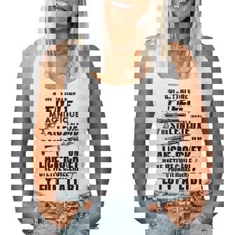 Humour Papa J'ai Une Fille Magnifique Et Unilencieux Débardeur pour femme - Cadeauxyz