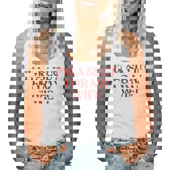 I'm Alut For My Wife Y2k Aesthetic Trendy レディースタンクトップ - Kawaiitshirt