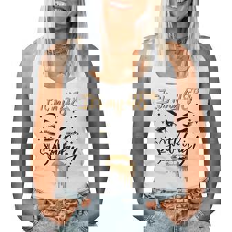 It's My 48Th Birthday Queen 48 Years Old Eye Lash Lips Kiss Women Tank Top | Mazezy