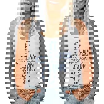 To Jesus Through Mary Cross Jesus God Christian Religion Women Tank Top - Monsterry