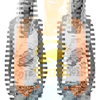 Just A Girl Who Loves Butter Women Tank Top - Thegiftio