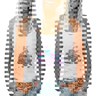 Just A Girl Who Loves Monster Trucks And Unicorns Women Tank Top | Seseable CA