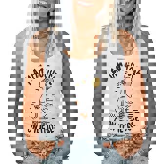 Mama Goose On The Loose Birthday Matching Family Women Tank Top - Monsterry