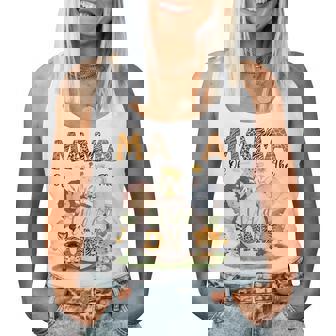 Mama Of The Wild One 1St Birthday Boy Safari Lover Women Tank Top - Monsterry