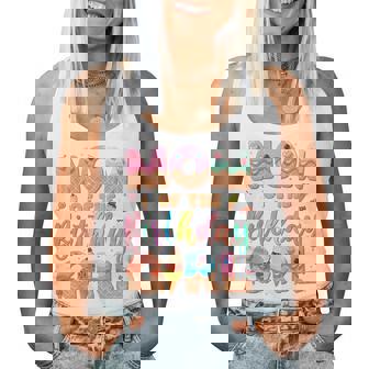 Mom Of The Birthday Ice Cream Family Matching Party Women Tank Top | Seseable UK