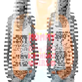 Mommy Of The Berry First Birthday Girl Strawberry Lover Women Tank Top - Seseable