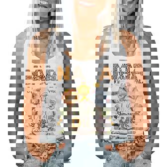 Nana Of The Wild One 1St Birthday Boy Safari Animals Women Tank Top | Seseable FR