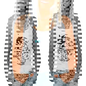 We Do Not Care Club Black Cat Sarcastic Women's Wdnc Women Tank Top | Seseable CA