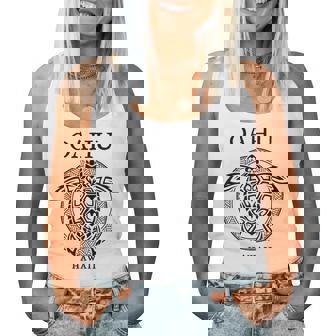 Oahu Hawaii Sea Turtle Souvenir Boys Girls Womens Women Tank Top | Seseable FR