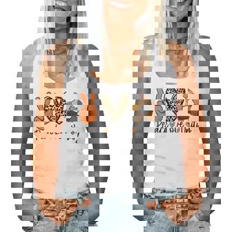 Peace Love Unity Day Orange Anti Bullying Be Kind Kindness Women Tank Top | Seseable CA