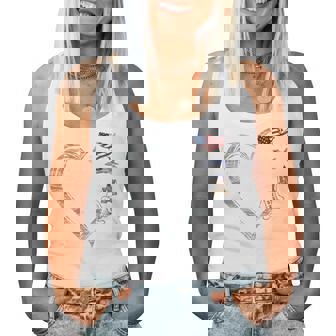 Proud Air Force Mom Air Force Graduation Mom Women's For Air Force Mom Graduation Black Xx-Large Women Tank Top - Monsterry