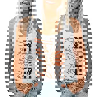 Retro Basketball Mom Mama Basketball Game Day Mother's Day Women Tank Top | Mazezy