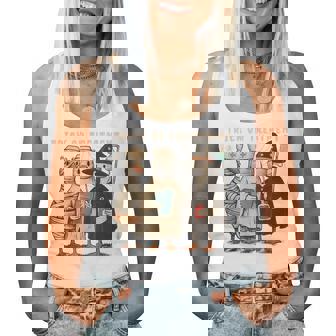 Retro Halloween Registered Nurse Ghost Witch Spooky Season Women Tank Top - Thegiftio