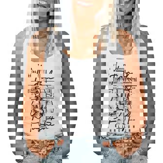 Retro Hard Fought Hallelujah Bible Verse Christian Jesus Women Tank Top - Thegiftio