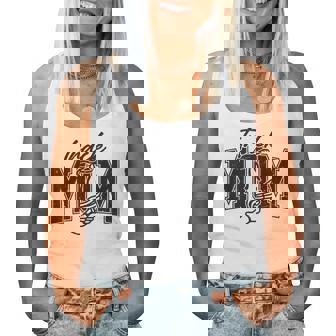 Retro Track Mom Track Mama Game Day Sports Mom Mens Women Tank Top | Seseable UK