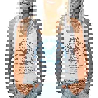 Siberian Husky Ice Skating Dog Husky Mom Women Tank Top - Thegiftio