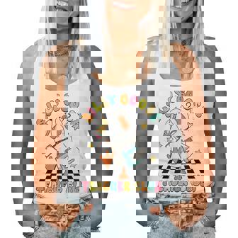 Silly Goose Teacher Club Back To School Elementary School Women Tank Top | Mazezy