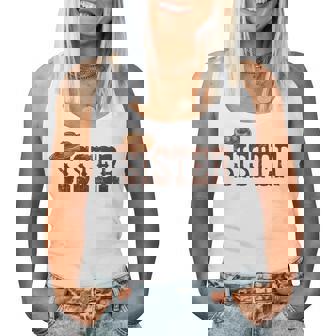 Sister Western Family Matching Birthday Cowboy Cowgirl Women Tank Top - Thegiftio