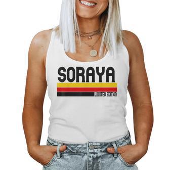 Soraya Nombre Personalizado Linda Ideaintage Oraya Camiseta sin mangas para mujer - Regaloses