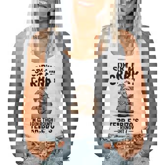 Sorry I'm Cranky Terrible 70'S Sloth Retro Women Tank Top | Seseable FR