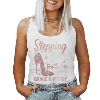 Stepping Into My 72Nd Birthday 72 Year Old Bday Women Tank Top - Thegiftio