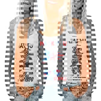 Thank You For Your Services Patriotic Veterans Day Women Women Tank Top - Monsterry