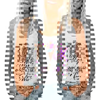 Thick Thighs Sagittarius Vibes Coffee Zodiac Black Women Women Tank Top | Mazezy