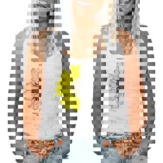 Unity Day Orange Choose Kindness Sunflower Anti Bullying Women Tank Top - Monsterry