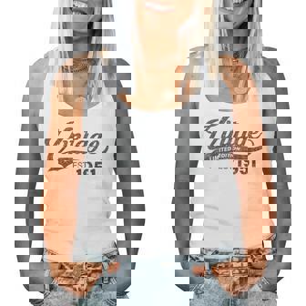 Vintage 1951 Divertido Regalo 74 Cumpleaños Hombre Camiseta sin mangas para mujer - Regaloses