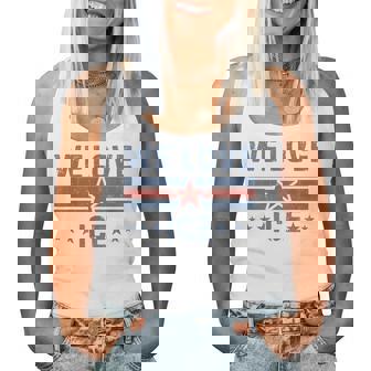 Vintage We Love Ice Us Flag Support ICE Women Women Tank Top - Monsterry