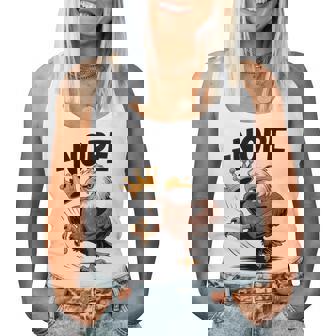 Vintage No Kings In America Eagle Kicking Crown Women Tank Top | Seseable UK