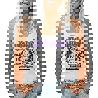 Volleyball Mom Purple Game Day Mama Daughter Family Team Women Tank Top - Thegiftio