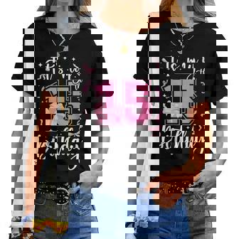 15Th Coquette Themed Birthday Fifn Year Old Girl Bow Women T-shirt | Mazezy