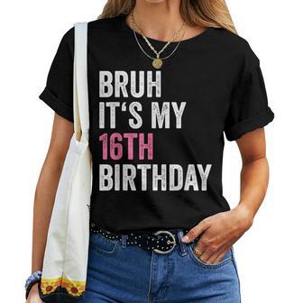 16Th Birthday Nage Girl Birthday Women T-shirt - Thegiftio UK